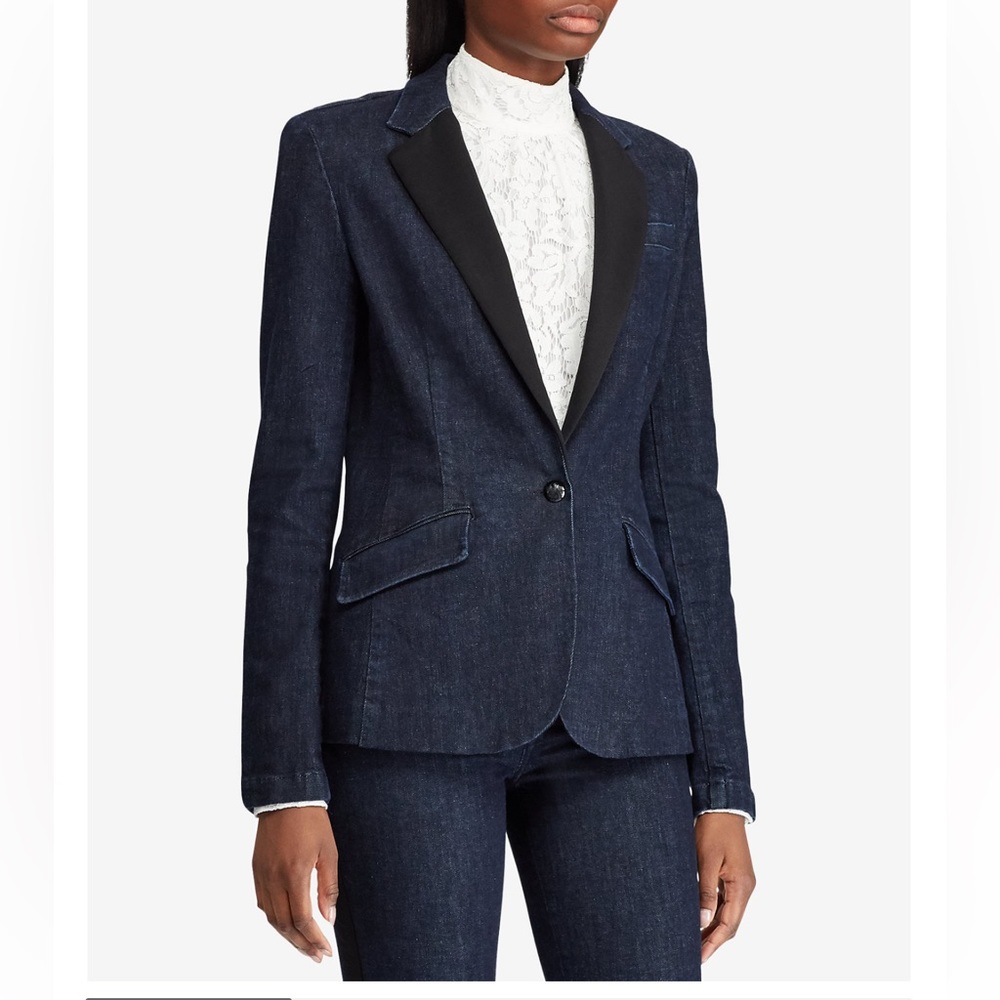Lauren Ralph Lauren skinny pants with side strips